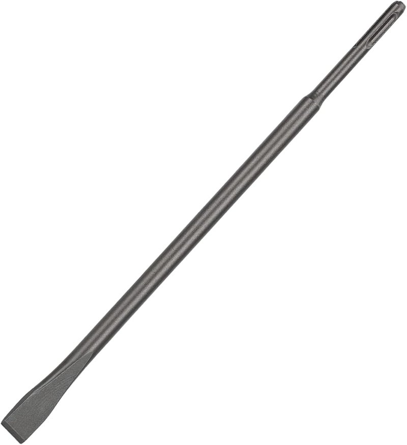 Phyxlyn 16 Inch SDS Plus Chisel, 3/4 Inch Flat Chisel, Ideal for Concrete Demolition, Tile Removal Tool for SDS Plus Hammer Drill Attachment - Image 1